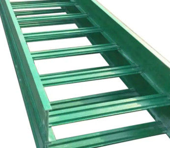 Type solide vert câble Tray Non Combustible High Flexibility d'échelle de FRP
