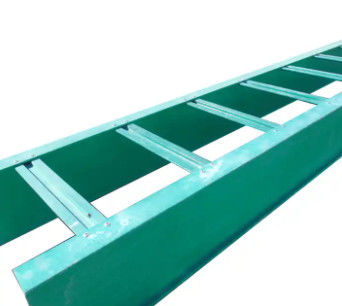 Type solide vert câble Tray Non Combustible High Flexibility d'échelle de FRP