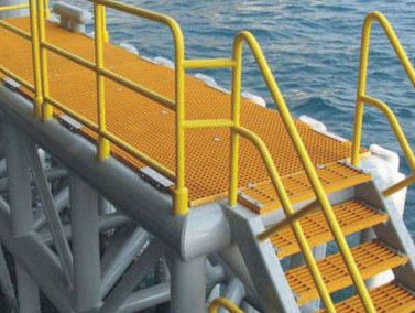 Balustrade étanche à l'humidité de l'anti corrosion FRP utilisée dans des régions humides de côte