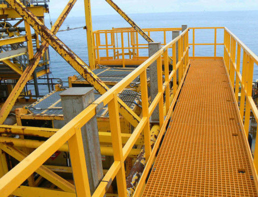 Balustrade étanche à l'humidité de l'anti corrosion FRP utilisée dans des régions humides de côte