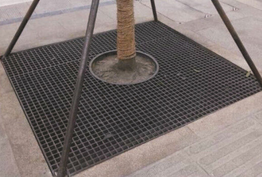 L'arbre favorable à l'environnement enracine des panneaux de grille de FRP pour le sol de réparation et la poussière de réduction