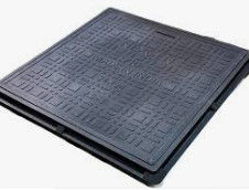 Couverture anti-dérapant de l'escalier en fibre de verre avec une forte résistance aux chocs,couverture de l'escalier de couleur foncée pour le drainage