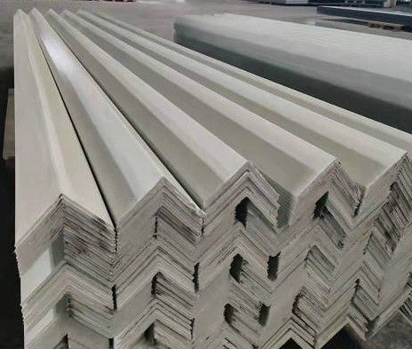 Résistance au glissement FRP Profiles structurels Profiles d'angle Longueur personnalisée,Pultruded Profiles en fibre de verre Carré structurel