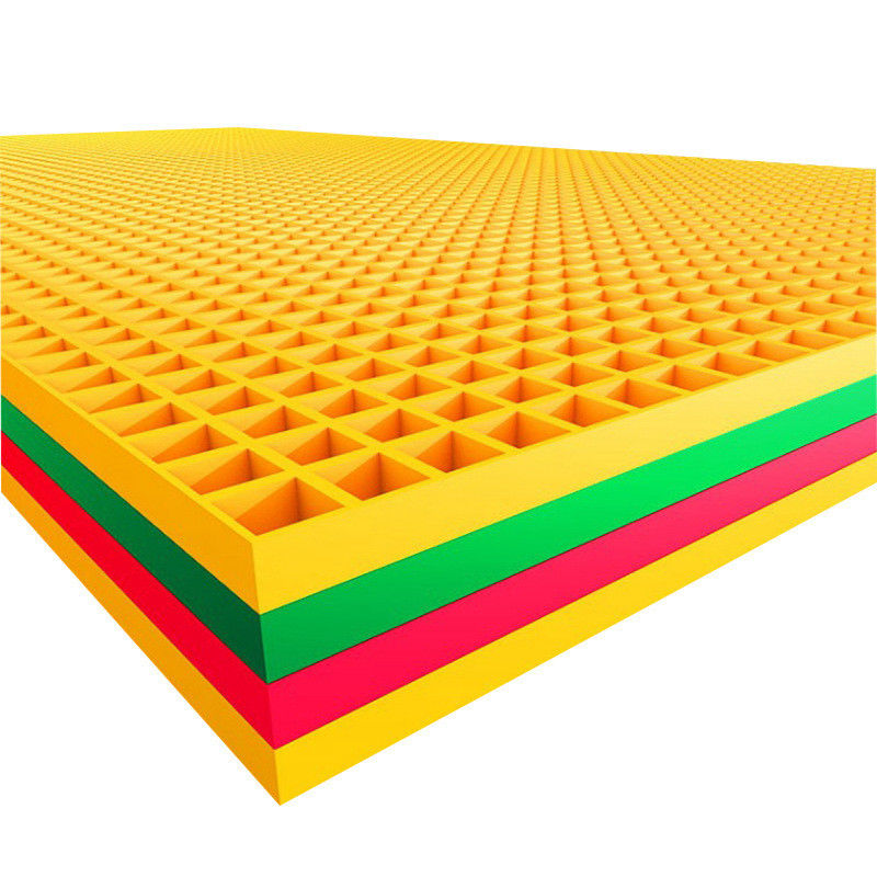 Longue durée de vie en fibre de verre FRP lave-auto fossé drainage grille frp drainage grille plancher