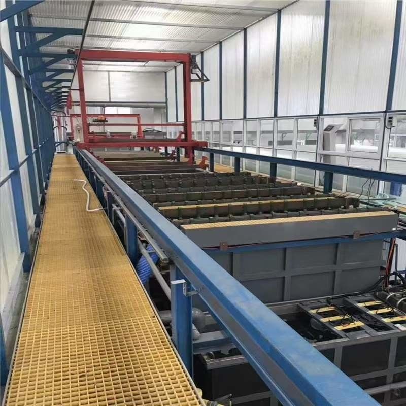 Chemin d'accès à l'usine de galvanoplastie Utilisez 38*38*30 mm de grille en FRP Taille et couleur personnalisées